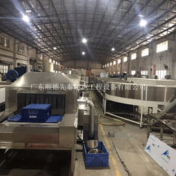 工廠直銷自動食品塑料筐清洗機 高效通過式噴淋除油除塵設備